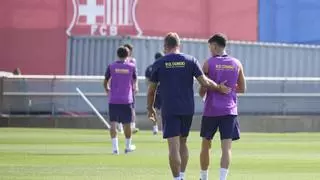 Flick, 'loco' por el regreso de Pedri