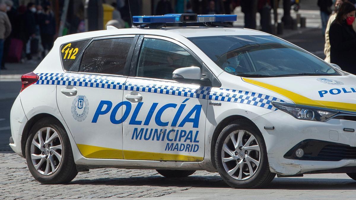 Un coche de la Policía Municipal de Madrid.