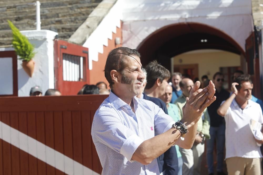 Toros para niños en El Bibio