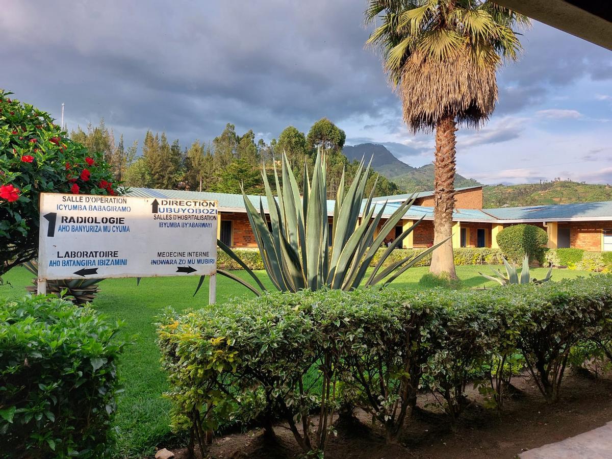 Dependencias del hospital ruandés