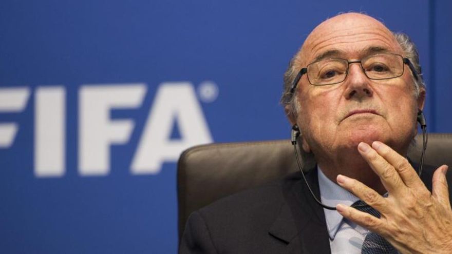 El presidente de la FIFA, Joseph Blatter.