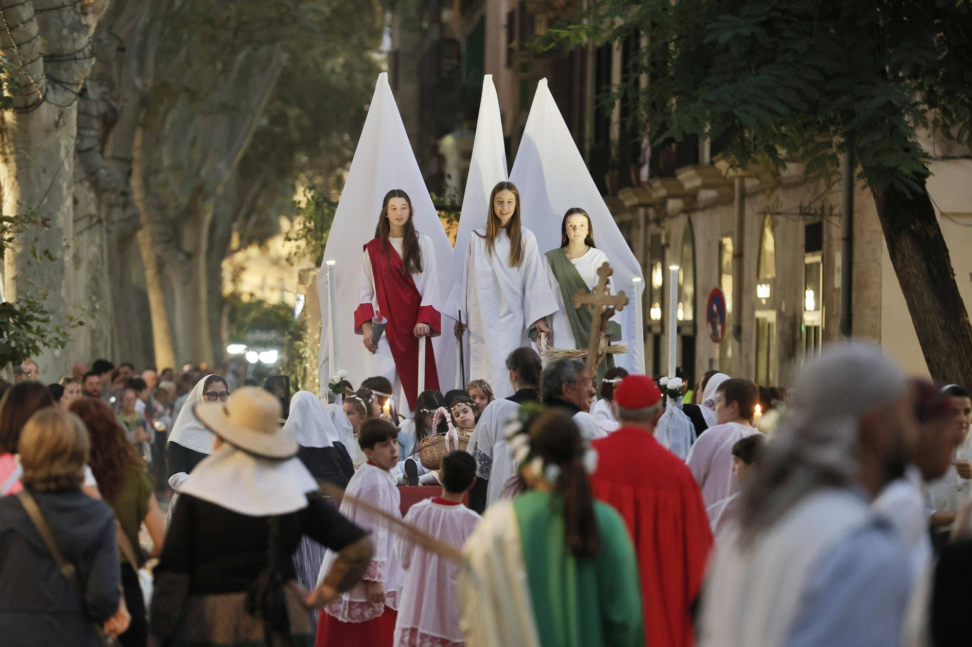 Desfile del Carro Triunfal de santa Catalina Tomàs