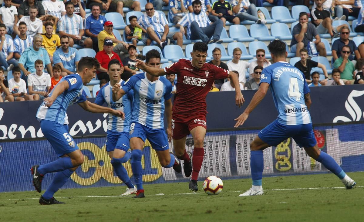 El Málaga-Córdoba C.F. en imágenes