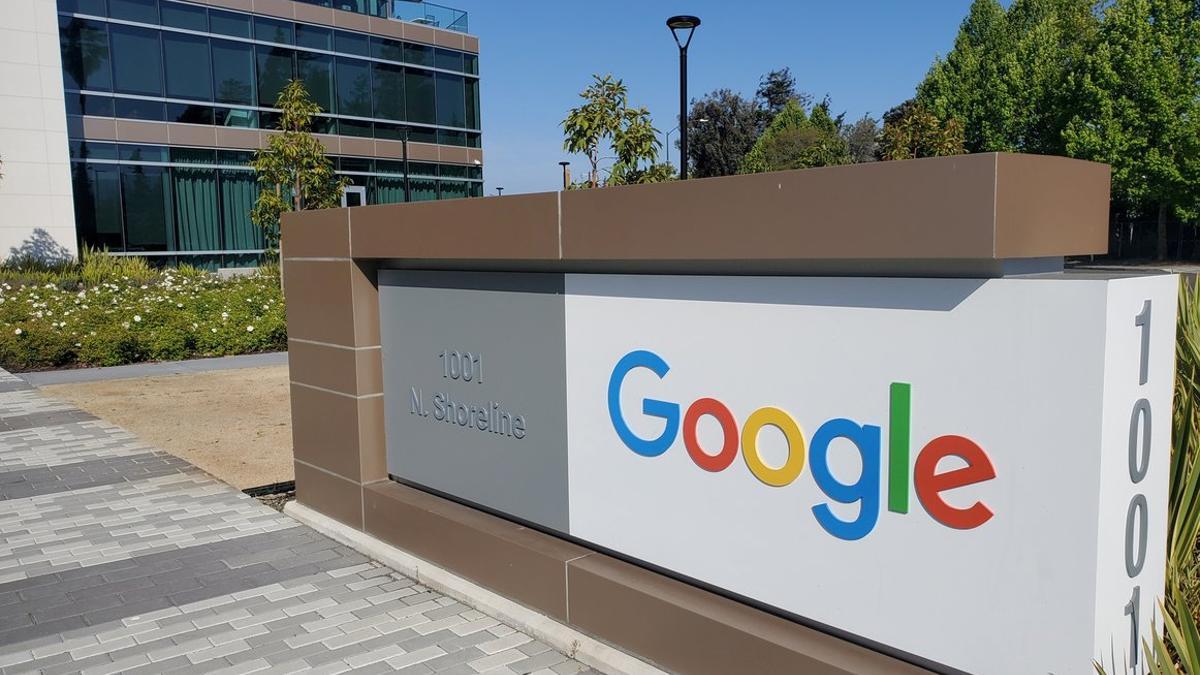 El centro logístico de Google en Mountain View, California.