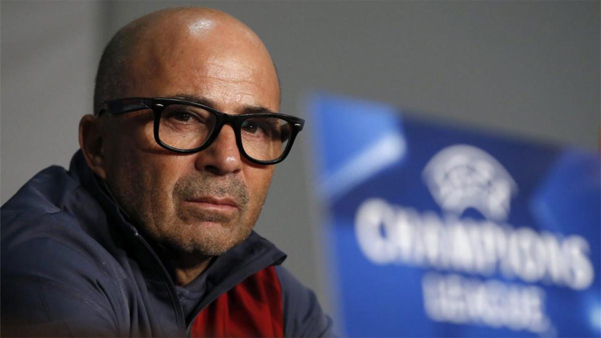 Jorge Sampaoli, entrenador del Sevilla