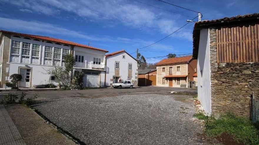 La plaza en la que plantean invertir parte del premio. // Bernabé/Gutier