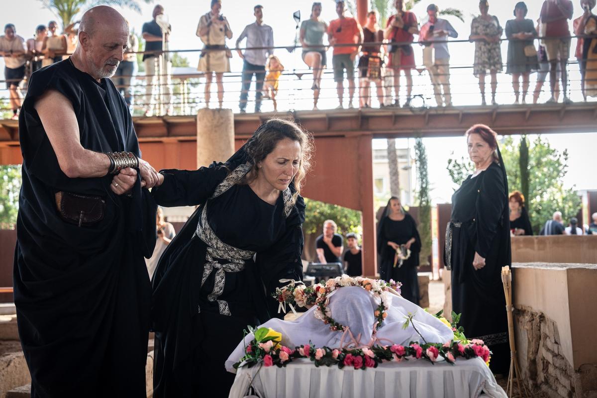 Ritos funerarios en Emerita Augusta.
