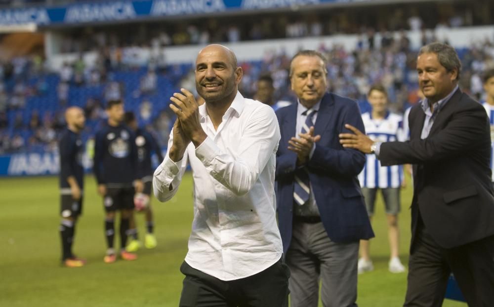 Manuel Pablo, homenajeado en el Teresa Herrera