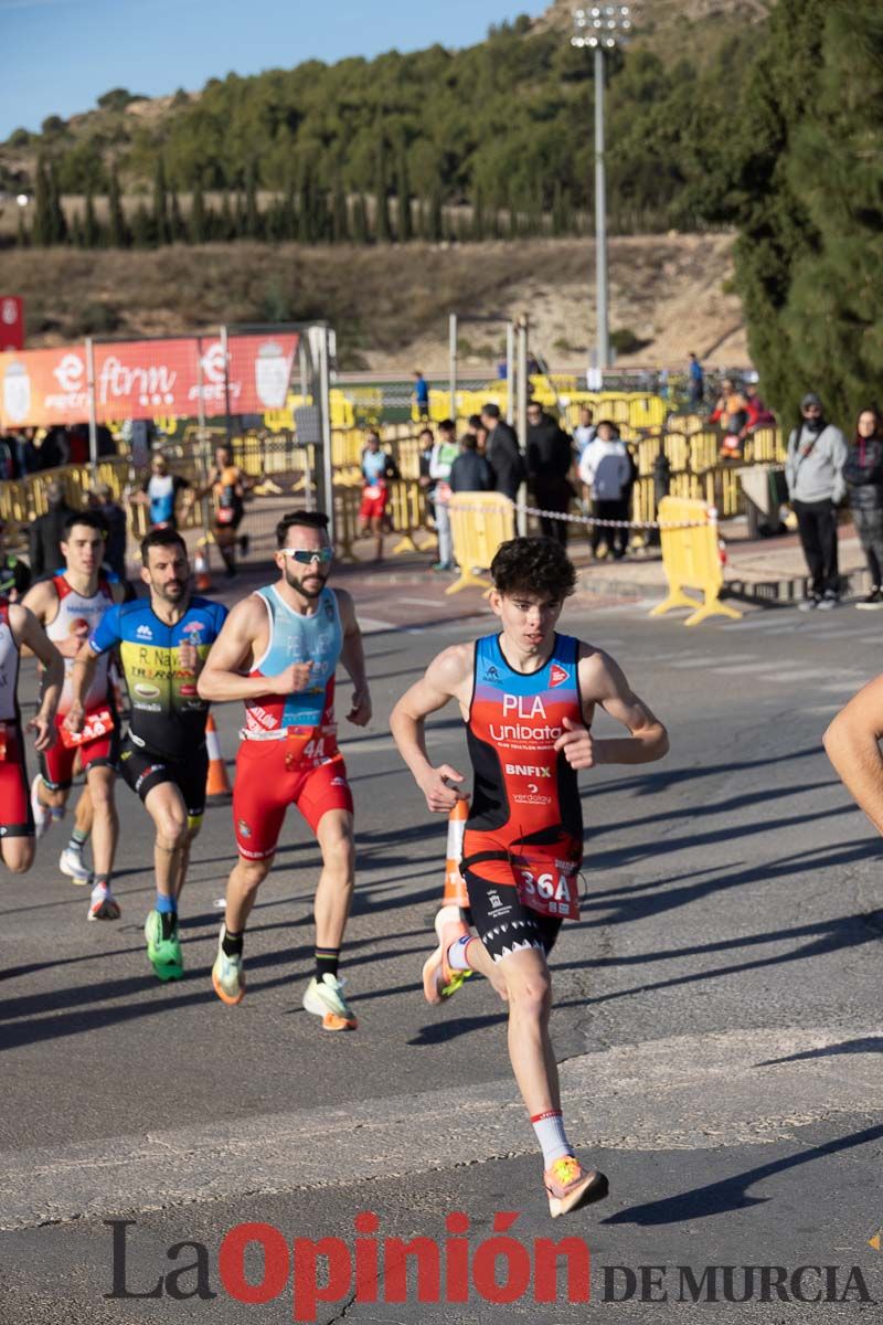 Campeonato Regional de Duatlón por relevos Súper Sprint en Calasparra (carrera a pie)