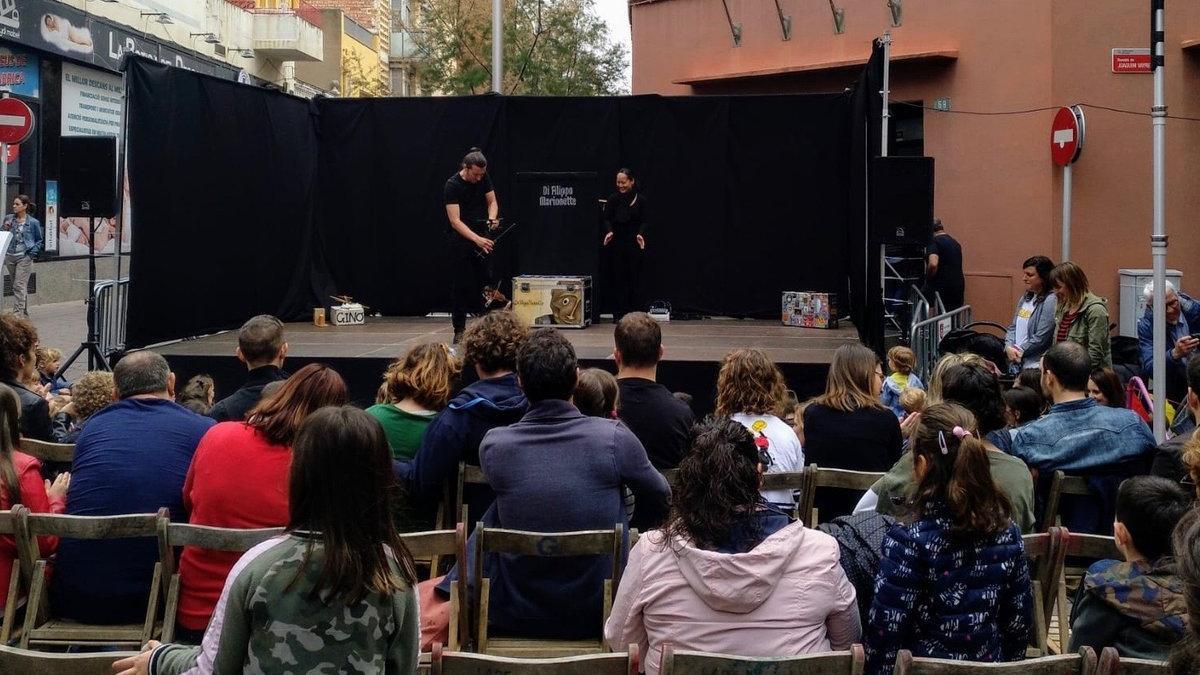 Espectáculo de Filippo Marionette en el Festival Internacional de Títeres de Gavà el pasado sábado