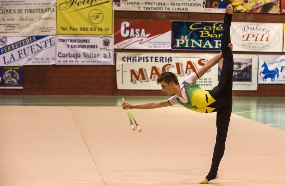 Exhibición de la Escuela de gimnasia rítmica