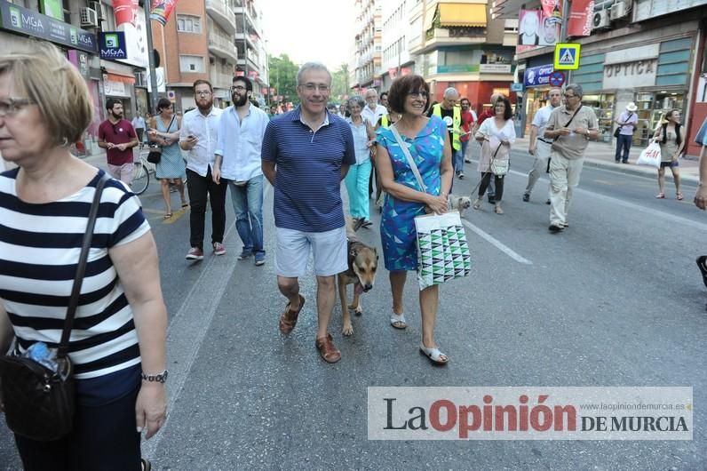 Más de cien voces piden en Murcia "acoger refugiados ya"