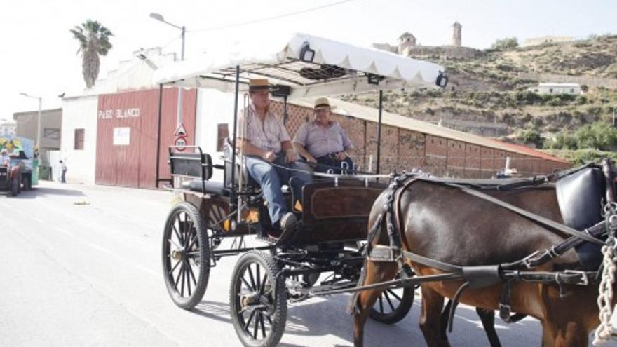 Romería al pantano de Puentes en Lorca