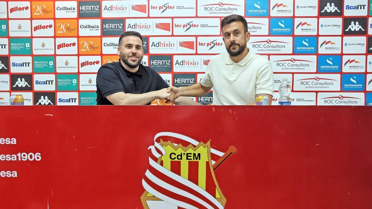Sergi Benavides i Sergi Trullàs encapçalen el projecte esportiu manresà
