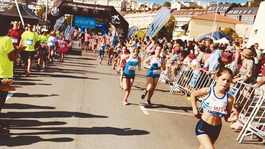 La Carrera del Agua de Sada permite recaudar casi 7.000 euros para Unicef