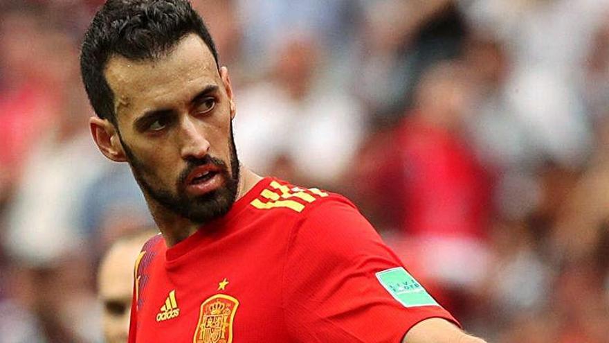 Busquets, negativo y rumbo a la selección