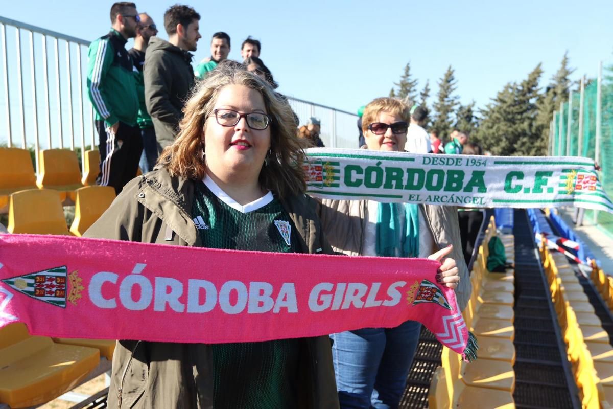 La afición cordobesista, con su equipo en Cádiz