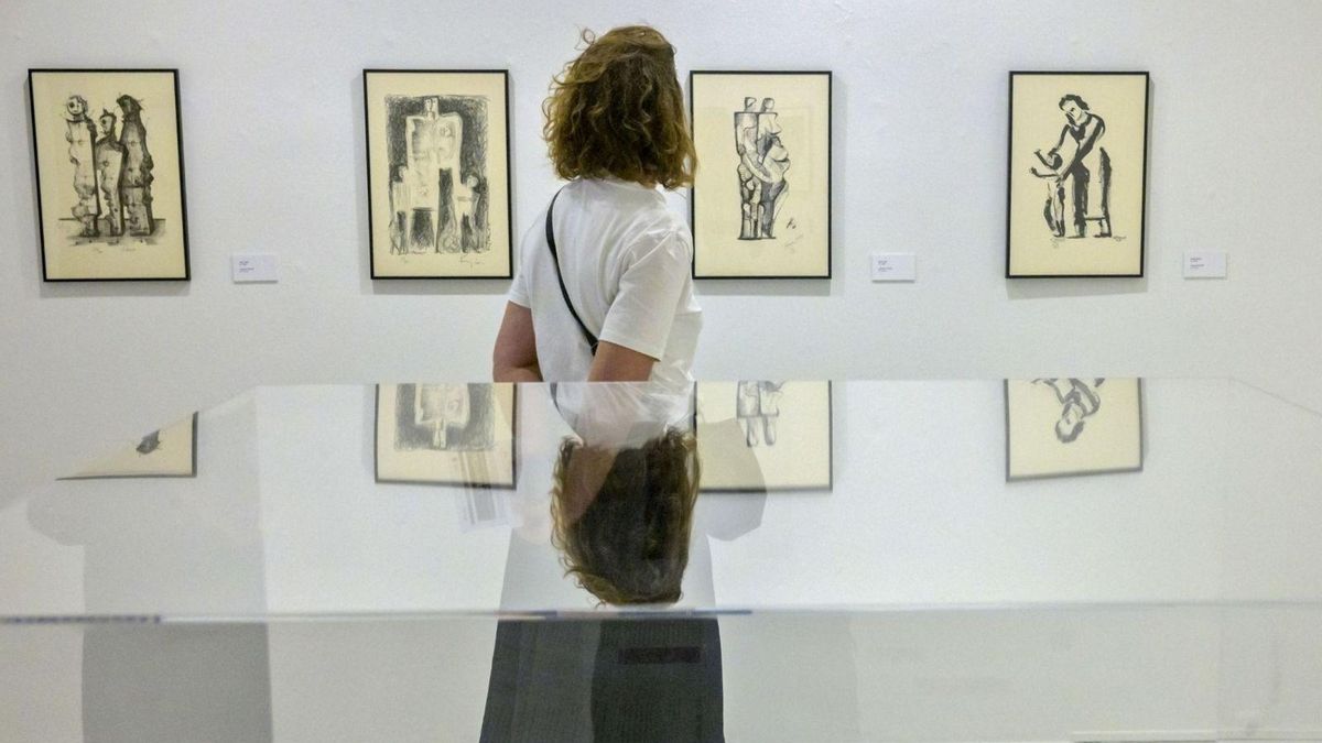 Exposición «Litografías» na Fundación Laxeiro de Vigo.