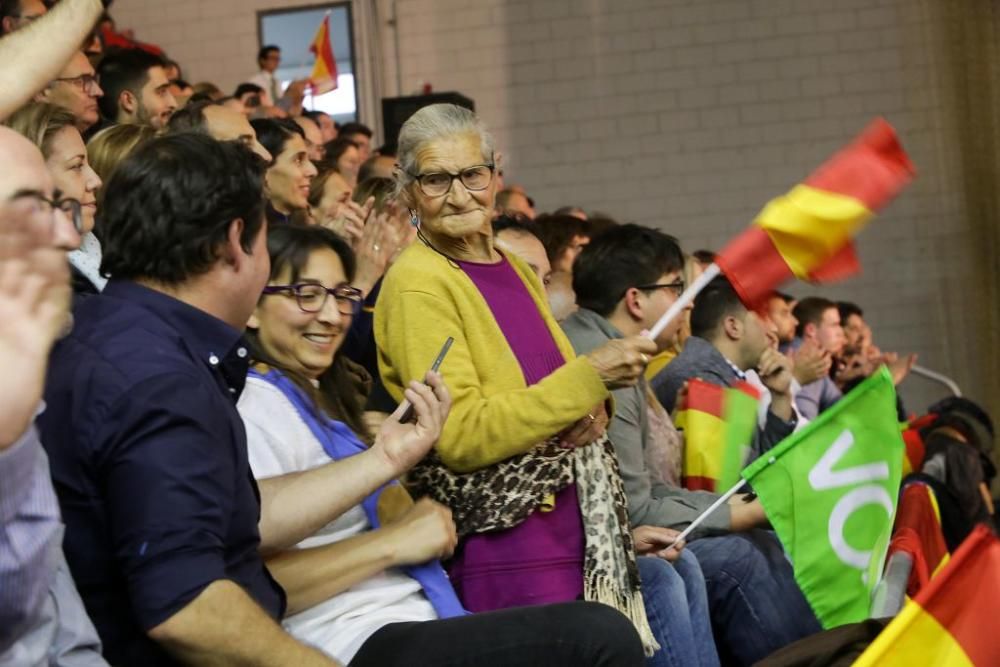 Acto de campaña de Vox en Murcia