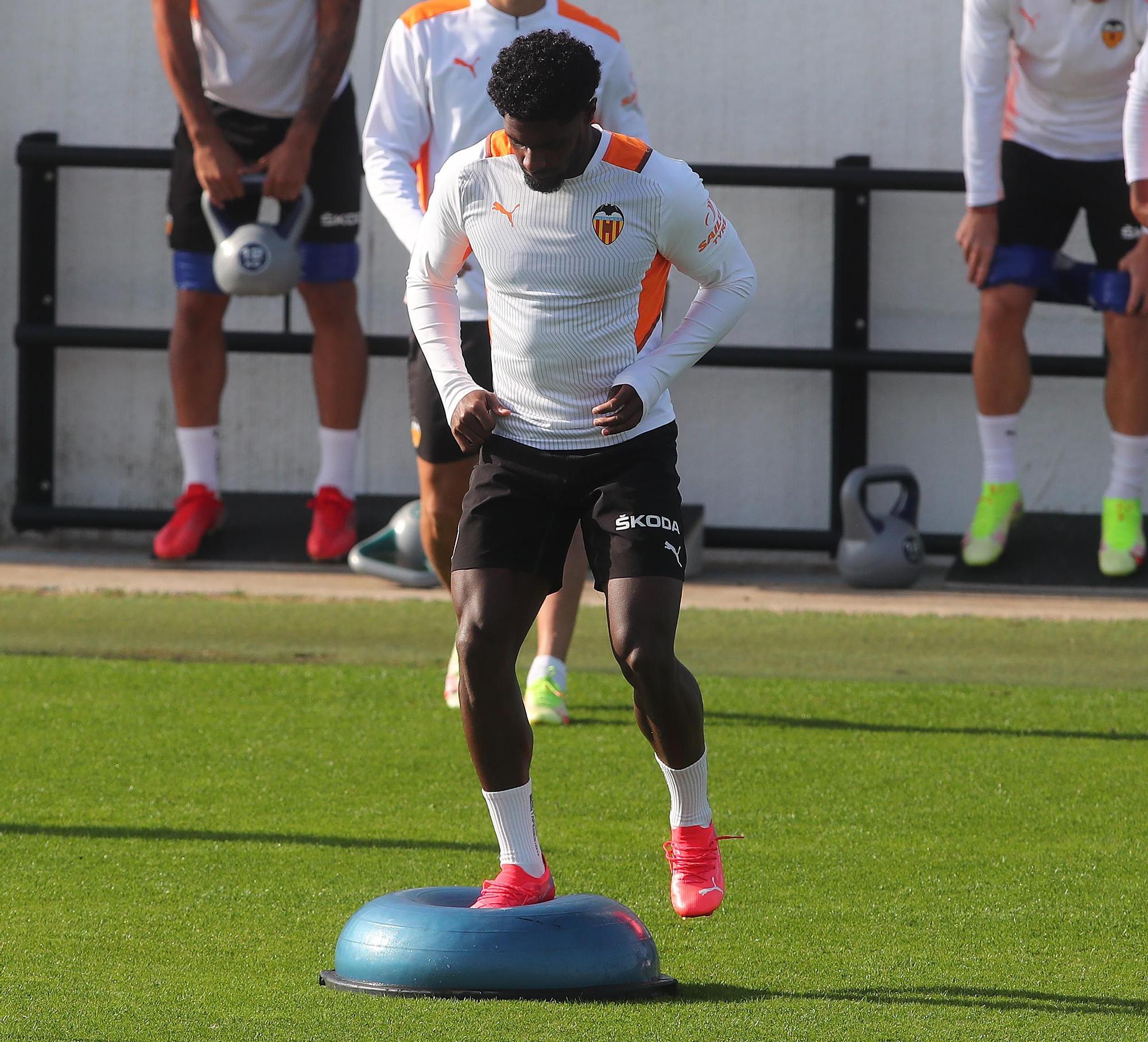 Así ha sido el entrenamiento de hoy del Valencia CF