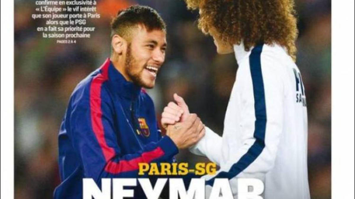 Neymar es la primera opción del PSG