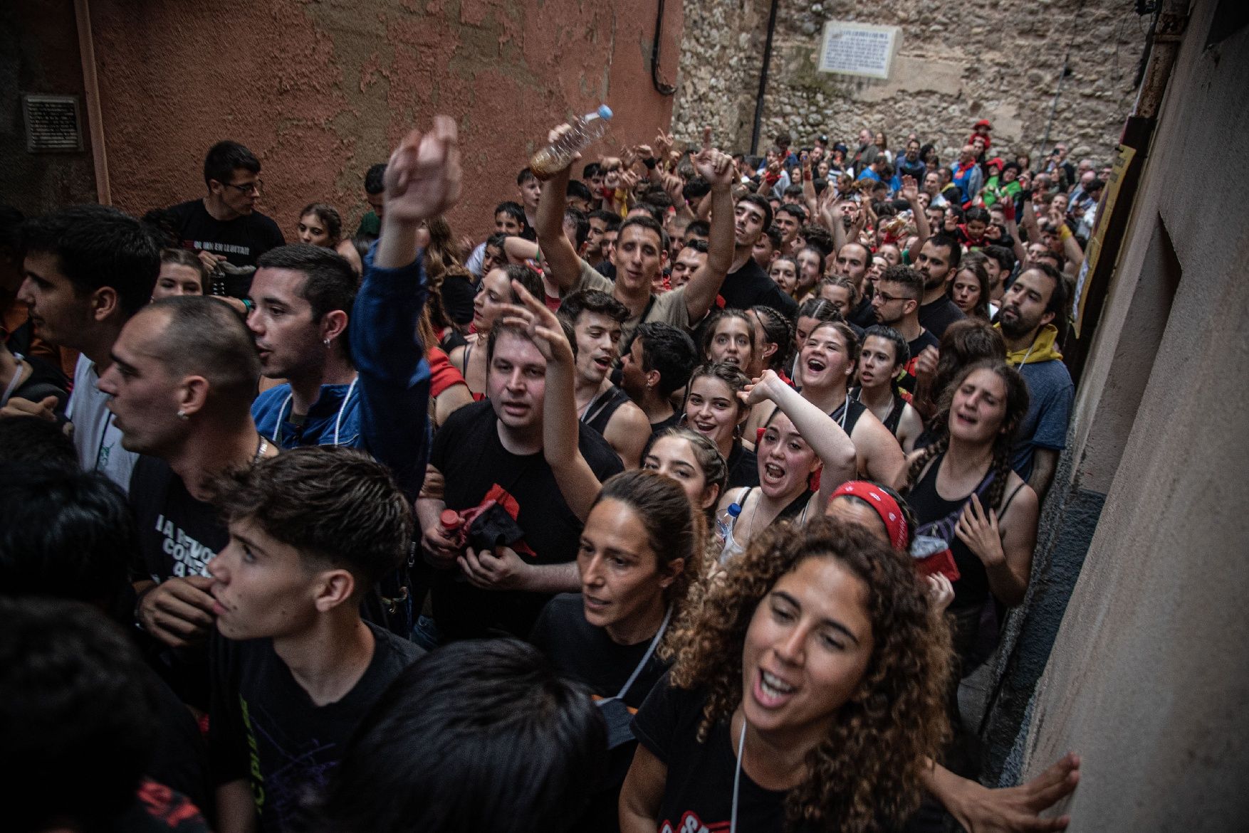 Les millors imatges del passacarrers de dimecres al vespre de Patum