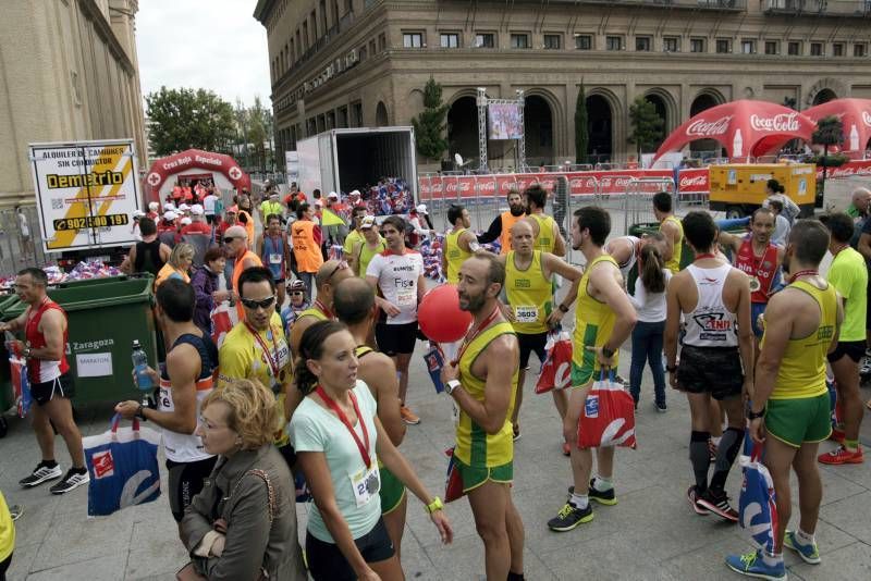 Fotogalería del IX Maratón de Zaragoza