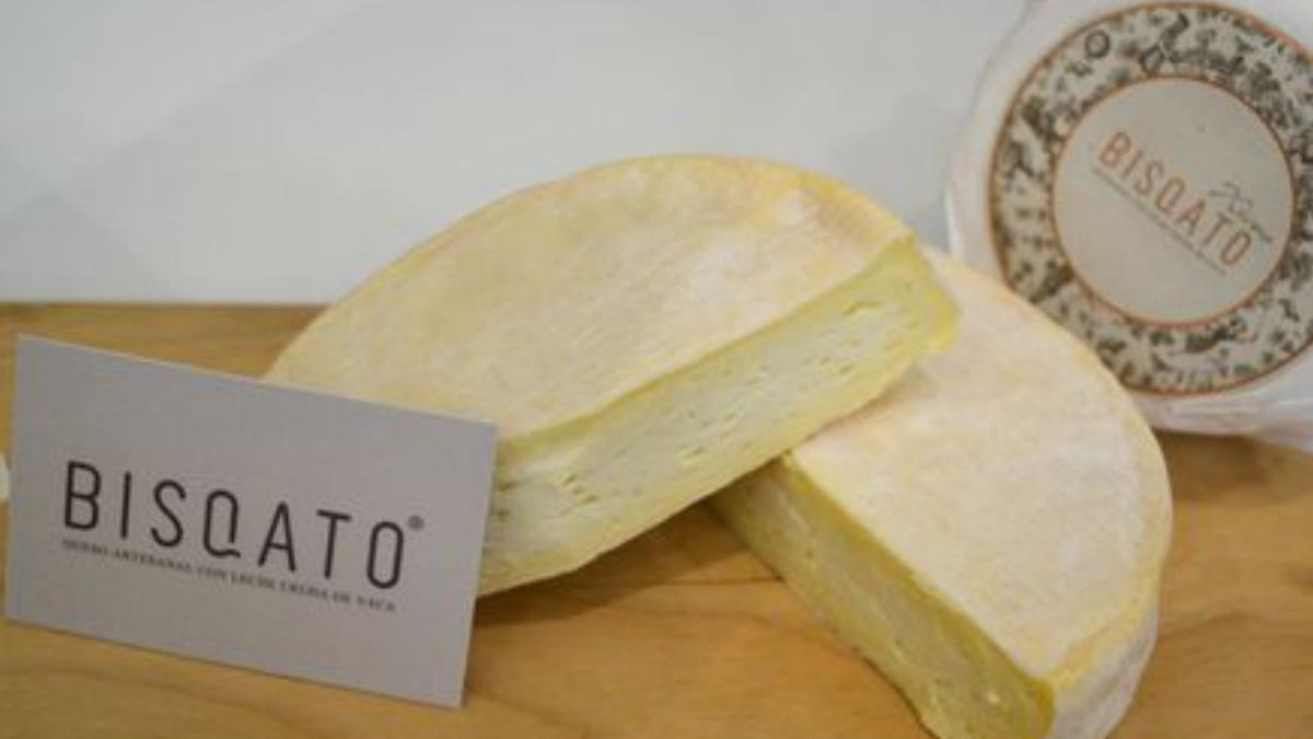 El queso  gallego Bisqato.