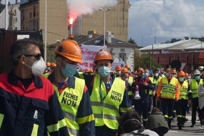 Reclaman en Viveiro la continuidad del aluminio