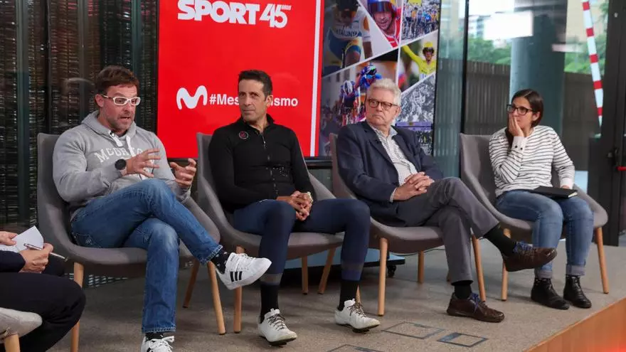 "¿Ha cambiado el ciclismo? Sí, porque nos gusta más el espectáculo, nos gusta más el ataque..."