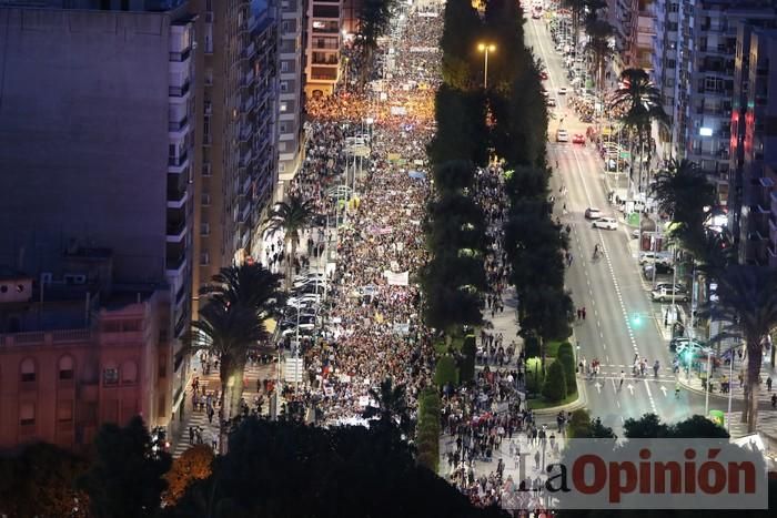 Manifestación en Cartagena por el Mar Menor