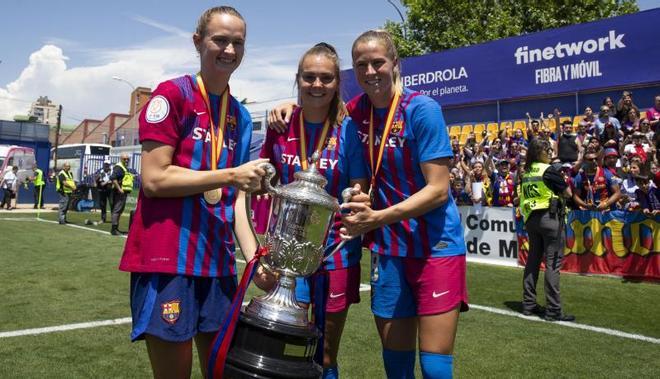 Las mejores imágenes del triunfo del Barça en la Copa de la Reina