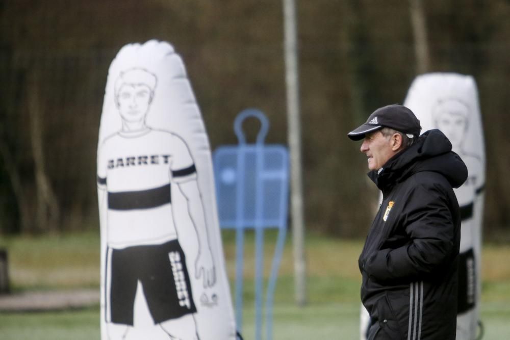 Entrenamiento del Real Oviedo