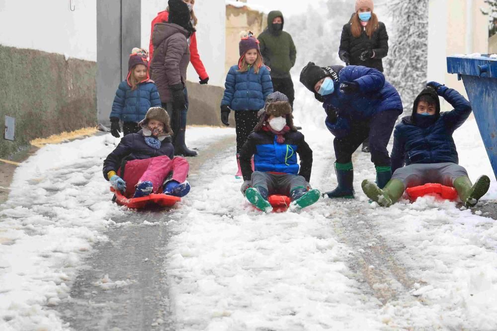 Nieve en Coy, Lorca