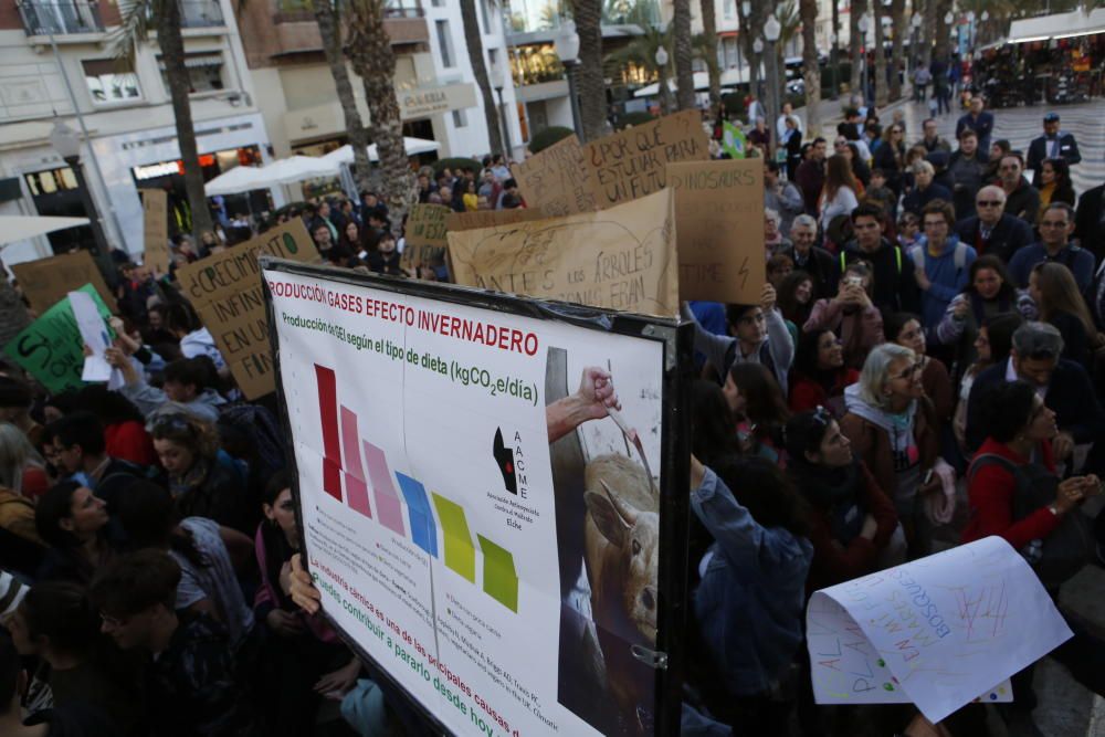 Clamor joven en Alicante contra el cambio climático