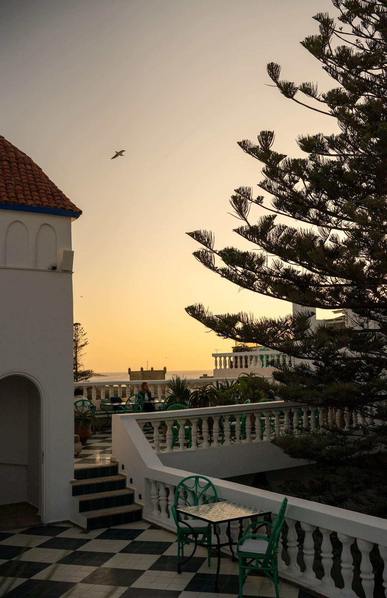Entramos en Villa Maroc, un antiguo riad convertido en hotel boutique