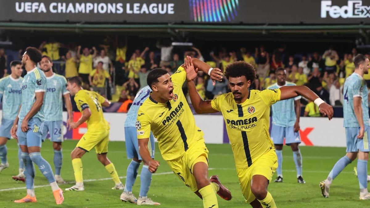 La crónica: Apoteósico empate del Villarreal ante la Juventus en la Champions (2-2)