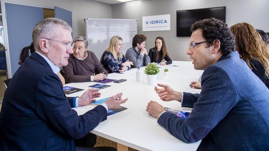 Reunión de trabajo de la empresa Idrica.