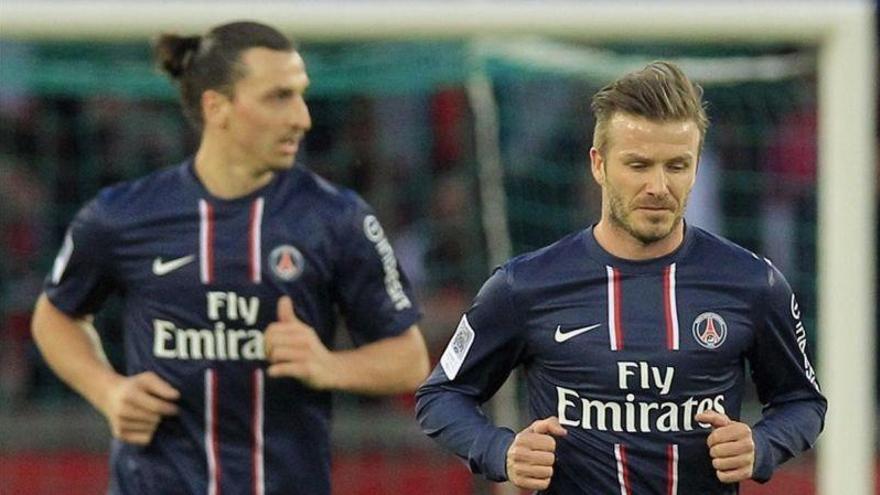 La surrealista apuesta que perdió Ibra con Beckham