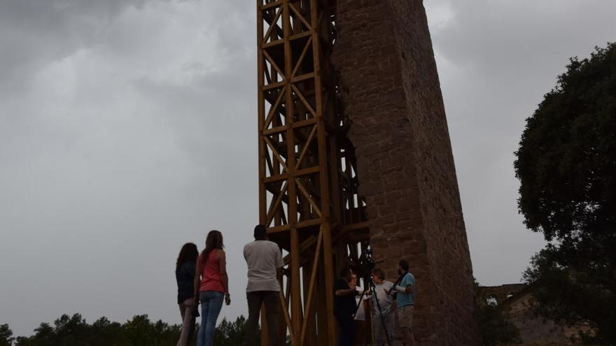 Torre de Merola que va ser restaurada el 2019