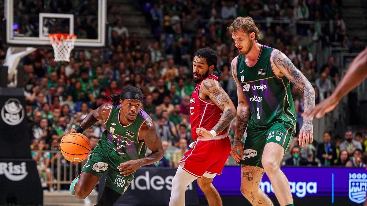 El Unicaja ganó al Girona en el partido de la primera vuelta jugado en el Carpena.
