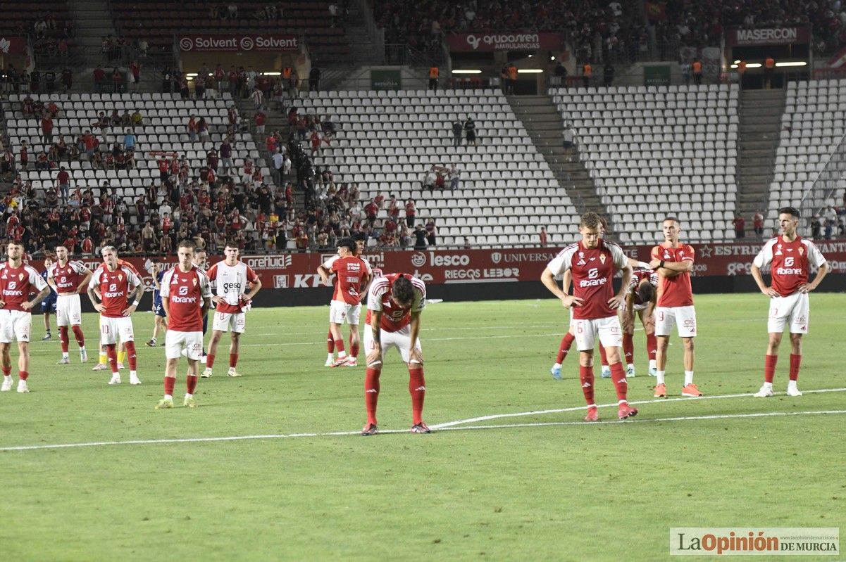 Así fue el encuentro del play off del Real Murcia y el Nástic en la lucha por el ascenso