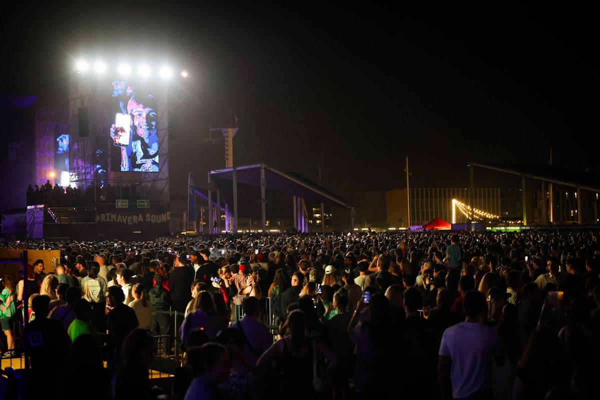 Ambiente del sábado en el Primavera Sound 2026. Ambiente del sábado en el Primavera Sound 2026.