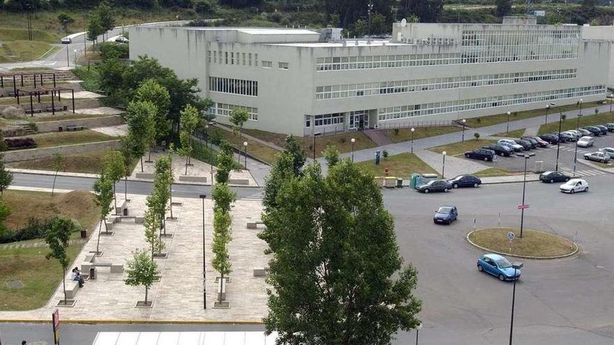 Panorámica de la facultad de Sociología de la Universidade da Coruña.