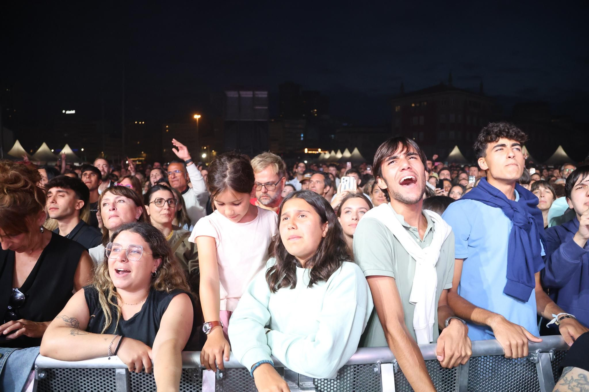 Leiva en el Muelle de Batería de A Coruña