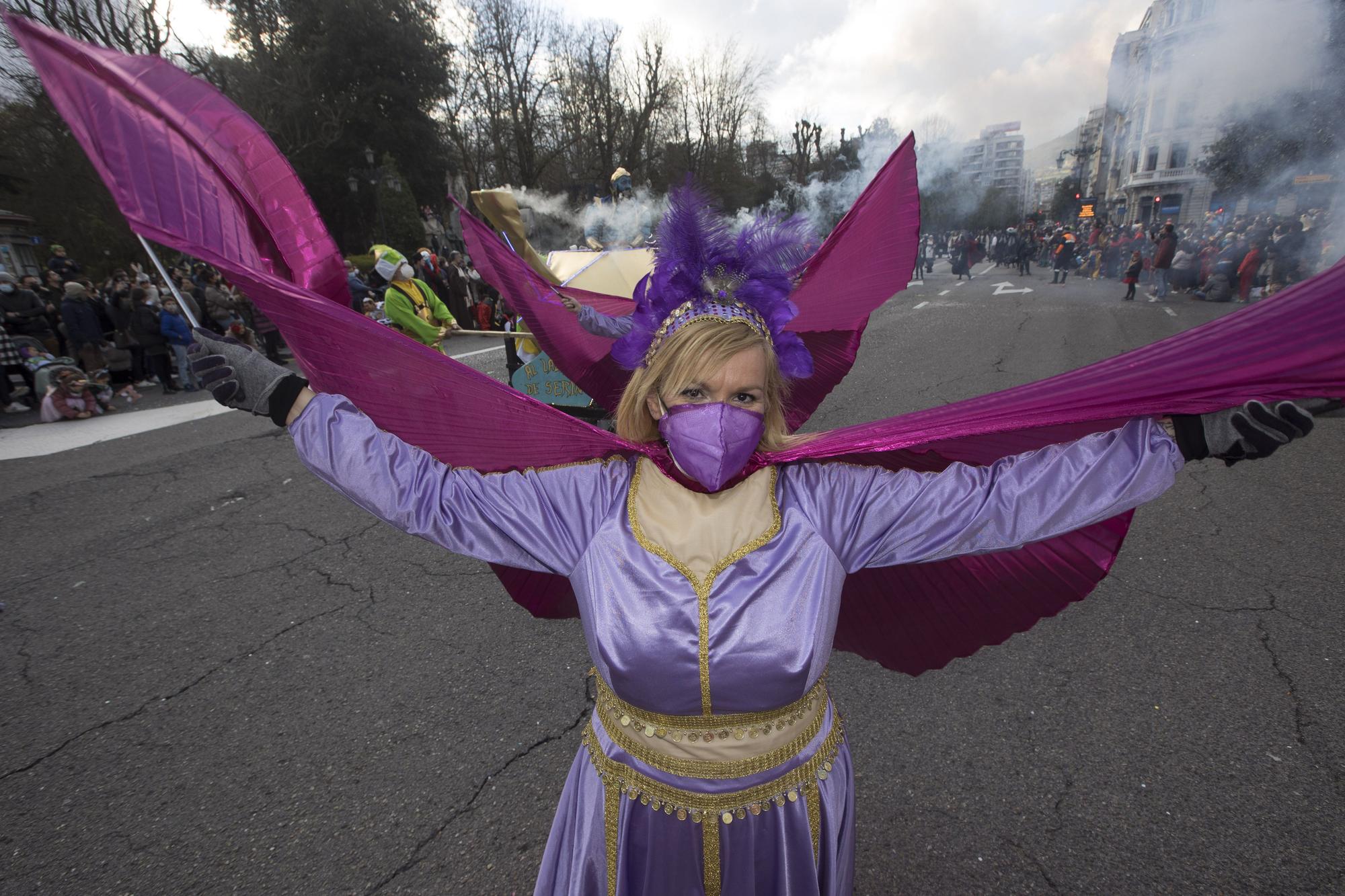 Galería de fotos: Así fue el gran desfile del carnaval en Oviedo