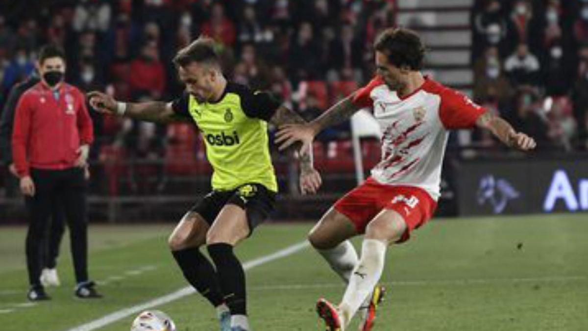 Aleix Garcia a Almeria. | LOF/CARLOS BARBA