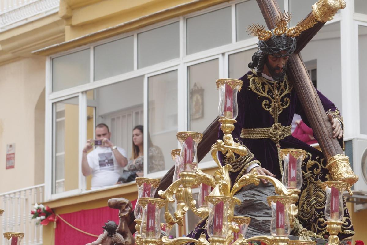 El Nazareno de los Pasos en el Monte Calvario, de la cofradía del Rocío, el Martes Santo de 2023