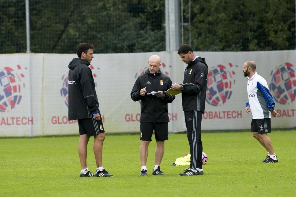 Entrenamiento del Real Oviedo