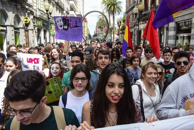 Concentracio huelga de estudiantes